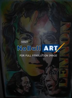 Portrait - Lennon - Acrylic