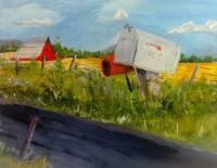 Rural Americana - Acrylics Paintings - By Lanny Roff, Impressionism Painting Artist