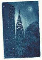 Chrysler Buildingnyc - Etching Printmaking - By Stephen Duffy, Realism Printmaking Artist