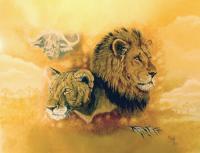 My African Dream - Acrylic On Canvas Board Paintings - By Marilyn Hull, Realism Painting Artist