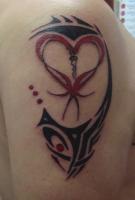 Tribal Heart - Tattoos Drawings - By Jules Tattoos, Hearts Drawing Artist