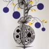 China Vase - Marker And Acrylics Mixed Media - By Sunanta Ddl, Comtemporary Mixed Media Artist