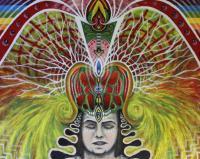 Minerva - Acryl Paintings - By Vesa Peltonen, Psychedelic Painting Artist