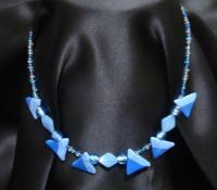 Blue Sea - Clay Jewelry - By Janina Alvarado, None Jewelry Artist