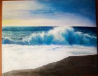 Seascapes - Old Friend - Oil Paint On Canvas