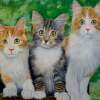 Snugglebuddies - Acrylic On Canvas Paintings - By Terry Huey, Realism Painting Artist