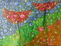 Abstraction - Acrylics On Canvas Paintings - By Dheeraj Srivastava, Abstract Painting Artist