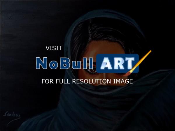 Portrait - Al-Andalus-1 - Oil On Streched Canvas