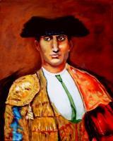 Portrait - Lagartijo - Oil On Streched Canvas