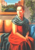 Diane - Oil Paintings - By Mosen Ibrahim, Portrait Painting Artist