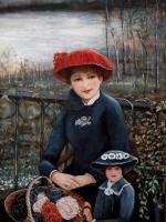Hat Sense 2 - Acrylic On Canvas Paintings - By Judy Kirouac, Realism Painting Artist
