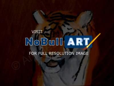 Amateurpainter - Tiger - Oil On Canvas