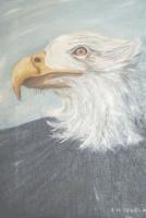 American Eagle - Acrylic On Canvas Paintings - By Bob Arnold, Animals Painting Artist