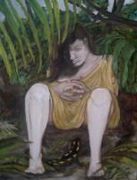 Lost - Oil Paintings - By Gladys Villalobos, Impressionism Art Painting Artist