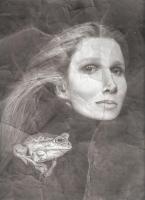 Bewitched - Pencil Drawings - By Linda Mason, Classic Black And White Drawing Artist