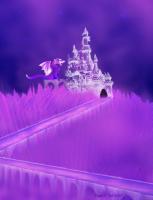 The Crystal Castle - Digital Digital - By Tami V, Light Hearted Digital Artist