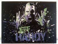 Some Of My Canvas Artwork - Jeff Hardy Wrestler - Acrylics