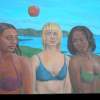 Judgment Of Paris - Pg - Oil On Canvas Paintings - By Glenn Fuzz Corey, Figurative Painting Artist