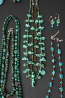 Assorted Nat Turquoise  Nevadaarizona Mines - Natural Stones Jewelry - By Karl Rockhound, Freestyle Jewelry Jewelry Artist