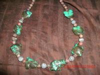 Turquoise  Demele Mine - Natural Stones Jewelry - By Karl Rockhound, Freestyle Jewelry Jewelry Artist