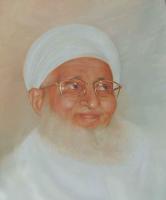 Aqa Moula Syedna Mohammad Burhanuddin Tus - Oil On Canvas Paintings - By Chirag Chauhan, Reyalistik Painting Artist