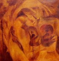 Love - Oil On Canvas Paintings - By Chirag Chauhan, Modern Art Painting Artist