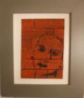 Wall Face 2014 - Spray Paint Woodwork - By David Hover, Contemporary Woodwork Artist