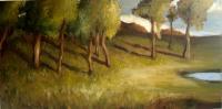 Landscape - Luz - Oil On Canvas