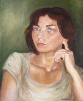 Portrait - Reflections - Oil On Canvas