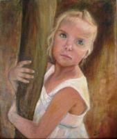 Portrait - Tasha - Oil On Canvas