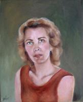 Portrait - Dana - Oil On Canvas