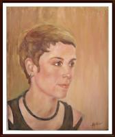 Portrait - Amelia - Oil On Canvas