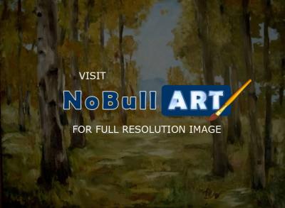Landscape - Autumn - Oil On Canvas