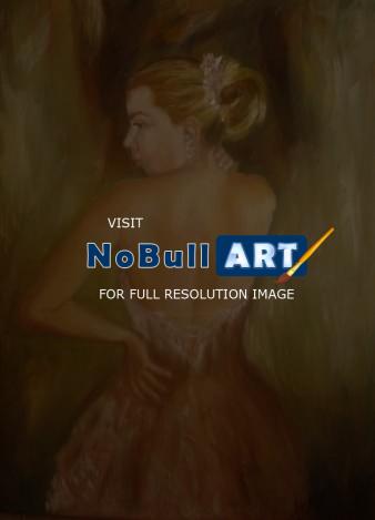 Estudio - Ballet - Oil On Canvas