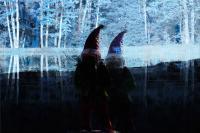 Winter Gnomes - Photographic Composition Digital - By Pamela Phelps, Surrealistic Digital Artist