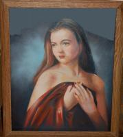 Study Portrait - Oil Paint Paintings - By Efcruz Arts, Modern Classical Painting Artist