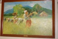 Reproduction Of Amorsolo - Oil Paint Paintings - By Efcruz Arts, Modern Classical Painting Artist