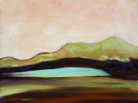 Abstract Landscape 3 - Acrylic On Canvas Paintings - By Karen Williams, Interpretive Painting Artist