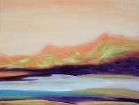 Abstract Landscape 1 - Acrylic On Canvas Paintings - By Karen Williams, Interpretive Painting Artist