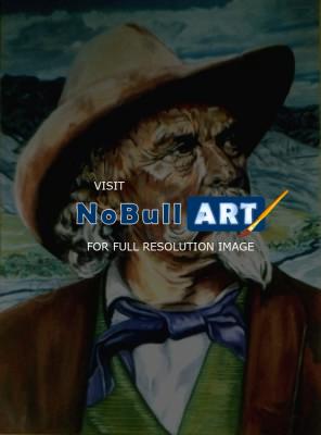 Private - Buffalo Bill - Oils On Canvas