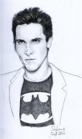 Batman - Pencils Drawings - By Sophie W, Portrait Drawing Artist