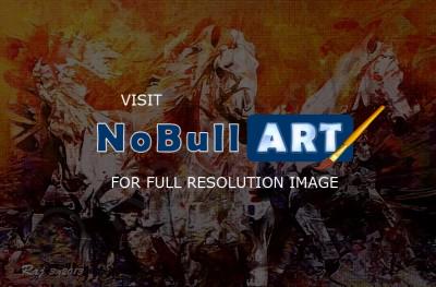 1 - Horse  Abstract Art - Digialphotoshop