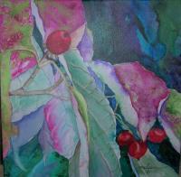 Beauty In A Strange Place - Watercolor Paintings - By Milessa Murphy, Vibrant Colors Painting Artist
