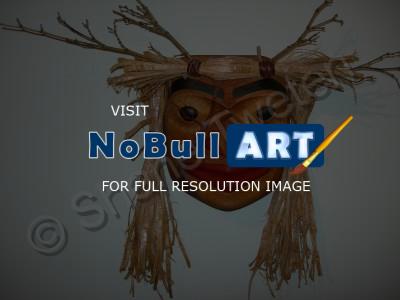 Northwest Coast - Tree Spirit Portrait Mask - Western Red Cedar