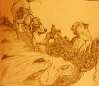 Animals - Barkin Up The Wrong Tree - Pencil  Paper