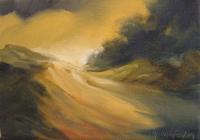 Dune Shadow - Oil Paintings - By Foy Lynne, Landscape Painting Artist