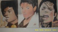 Famous Person - Acrylic And Colored Pencil Paintings - By Rita Thompson, Famous Person Painting Artist
