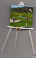 Out Of The Trap - Arcylic Paintings - By John T Youlio, Miniature Painting Artist