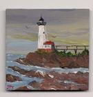 Coast Guard - Arcylic Paintings - By John T Youlio, Miniature Painting Artist