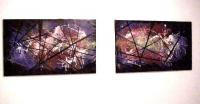Caged Art - Acrylic On Canvas Paintings - By Djahalane Austin, Abstract Painting Artist
